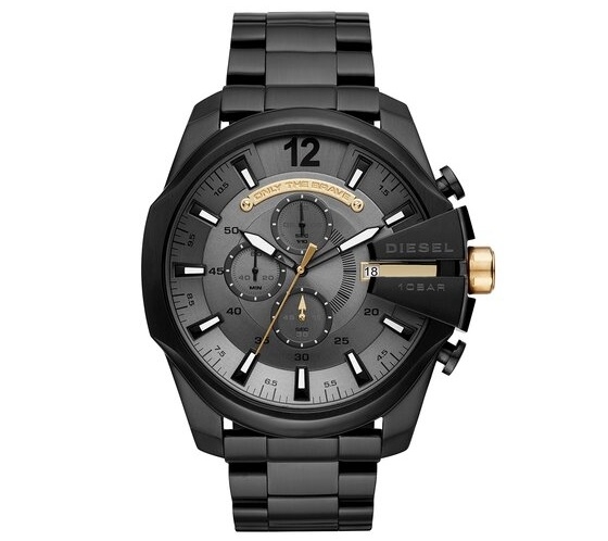 Authentic DIESEL MEGA CHIEF Quartz Designer High-end watch - Men DIESEL - 10 ATM - Lacantus Store