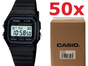 Authentic CASIO VINTAGE F-91W-1YER **PACK PCS** Premium Quartz Digit Exclusive High-end watch