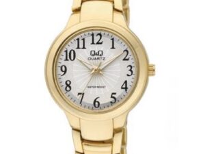 AUTHENTIC Q&Q Q&Q FASHION SS IP Gold High-End Watch