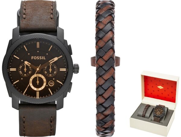 Authentic FOSSIL MACHINE - Special Pack + Bracelet Men Premium High-end watch - Men FOSSIL - 42 mm - Lacantus Store