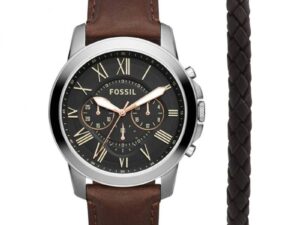 Authentic FOSSIL GRANT Men Elegant High-end watch