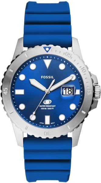 Authentic FOSSIL BLUE DIVE Stainless Steel Elegant High-end watch - Men FOSSIL - 10 ATM - Lacantus Store