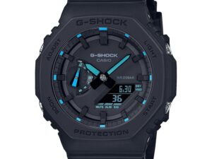 AUTHENTIC CASIO G-SHOCK OAK Neon Blue Index Official Box Elegant Watch