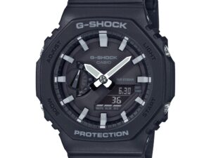 Authentic CASIO G-SHOCK OAK All black White index Resin Top Quality High-end watch