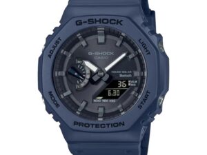 AUTHENTIC CASIO G-SHOCK NEW OAK Navy Blue Tough Solar, BluetoothÃÂ® Carbon & Resin Designer Watch