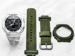 AUTHENTIC CASIO G-SHOCK OAK ALPINE CAMO SERIE Special Edt. SNOW CAMOUFLAGE + Extra Case & Strap ***SPECIAL PRICE*** Men Premium Watch