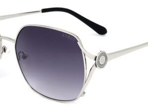 AUTHENTIC GUESS SUNGLASSES Silver Women Top Quality