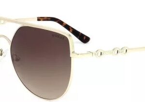 AUTHENTIC GUESS SUNGLASSES Gold Metal Exclusive