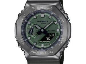 AUTHENTIC CASIO G-SHOCK OAK METAL COVERED Green Resin Premium Watch