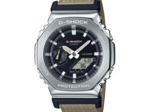 AUTHENTIC CASIO G-SHOCK OAK METAL COVERED UTILITY SERIE KHAKI BEIGE Men High-End Watch