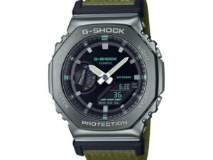 AUTHENTIC CASIO G-SHOCK OAK METAL COVERED UTILITY SERIE KHAKI GREEN Mineral Premium Watch