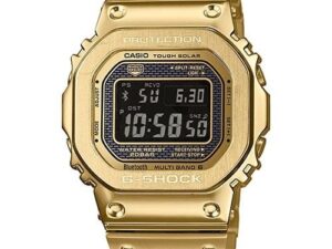 Authentic CASIO G-SHOCK MASTER OF FULL METAL Bluetooth Premium SS IP Gold Designer High-end watch