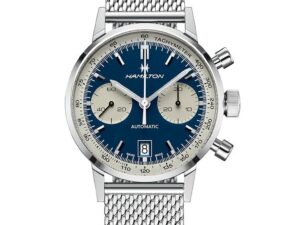 AUTHENTIC HAMILTON AMERICAN CLASSIC INTRA-MATIC AUTO CHRONO High-End Mesh Luxurious Watch