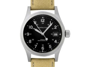 AUTHENTIC HAMILTON KHAKI FIELD MECHANICAL Premium Canvas High-End Watch