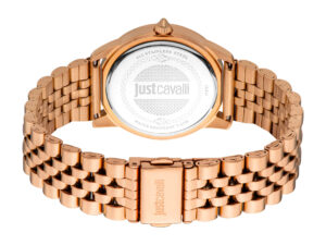 AUTHENTIC JUST CAVALLI TIME GLAM CHIC Special Pack + Bracelet SS IP Rose Gold Top Quality Watch