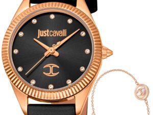 AUTHENTIC JUST CAVALLI TIME PACENTRO 2023-24 COLLECTION Mineral Designer Watch