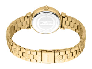 AUTHENTIC JUST CAVALLI TIME VARENNA 2023-24 COLLECTION SS IP Gold Elegant Watch