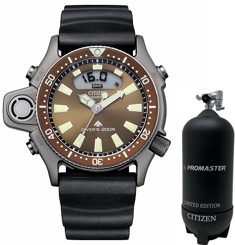 Authentic CITIZEN PROMASTER AQUALAND DIVER'S ISO Certified Special Pack Quartz High-End High-end watch - Men CITIZEN - 20 ATM - Lacantus Store