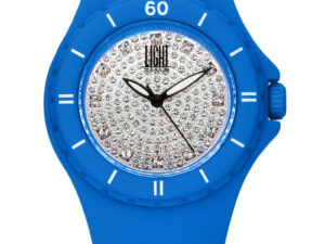 AUTHENTIC LIGHT TIME LADY DIVER – Blue Strass Dial Elegant Watch