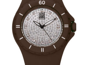 AUTHENTIC LIGHT TIME LADY DIVER – Brown Women Exclusive Watch