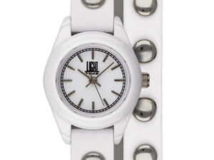 AUTHENTIC LIGHT TIME PUNK – White Silver Polycarbonate Top Quality Watch