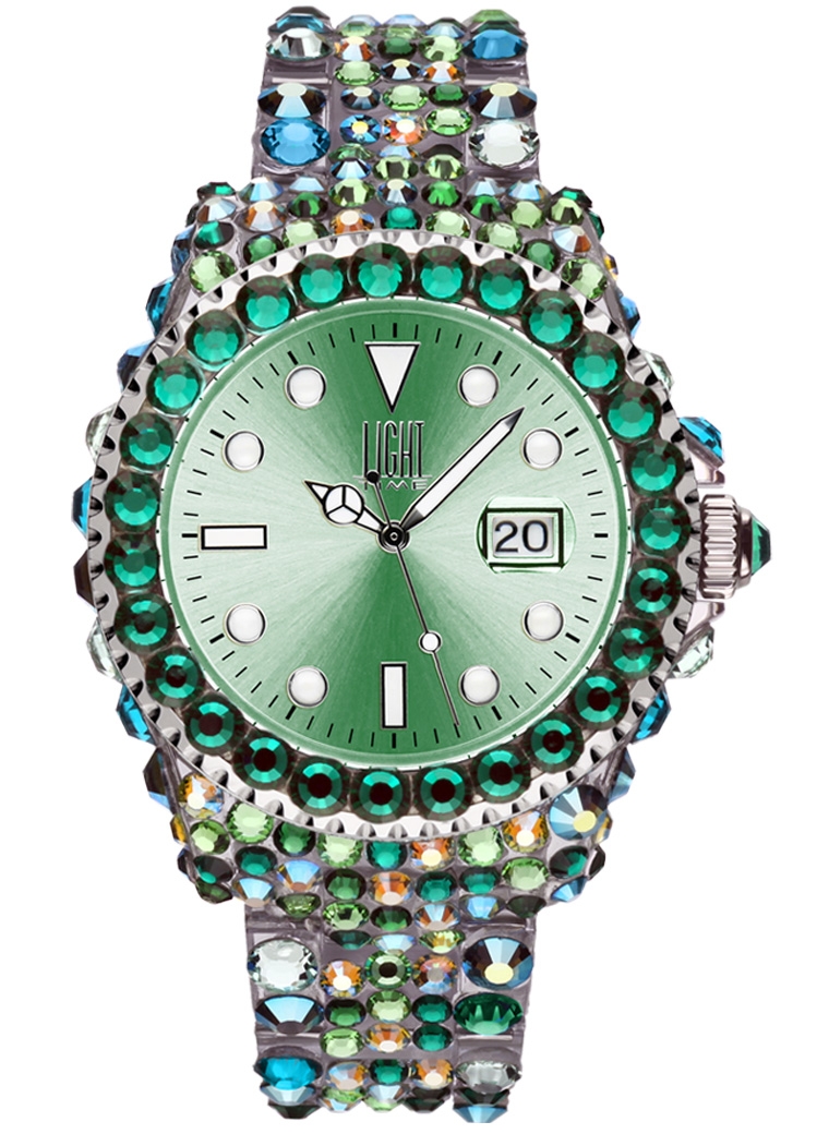 Authentic LIGHT TIME MEDITERRANEO Mineral Elegant High-end watch - Women LIGHT TIME - 3 ATM - Lacantus Store