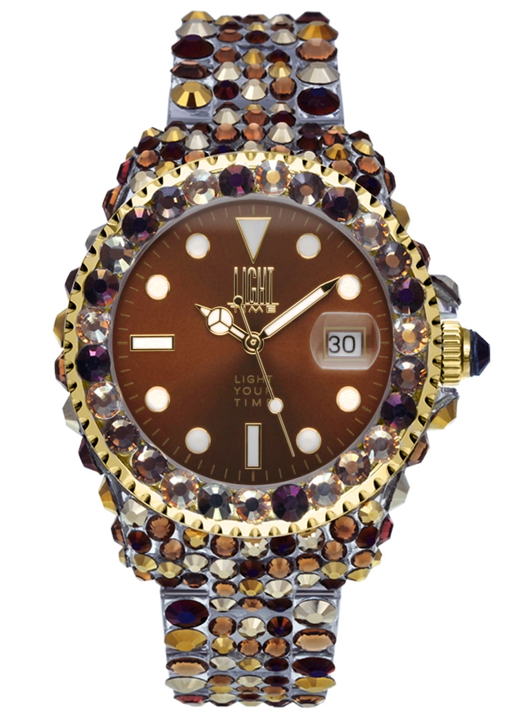 Authentic LIGHT TIME MEDITERRANEO Lady Exclusive High-end watch - Women LIGHT TIME - 3 ATM - Lacantus Store