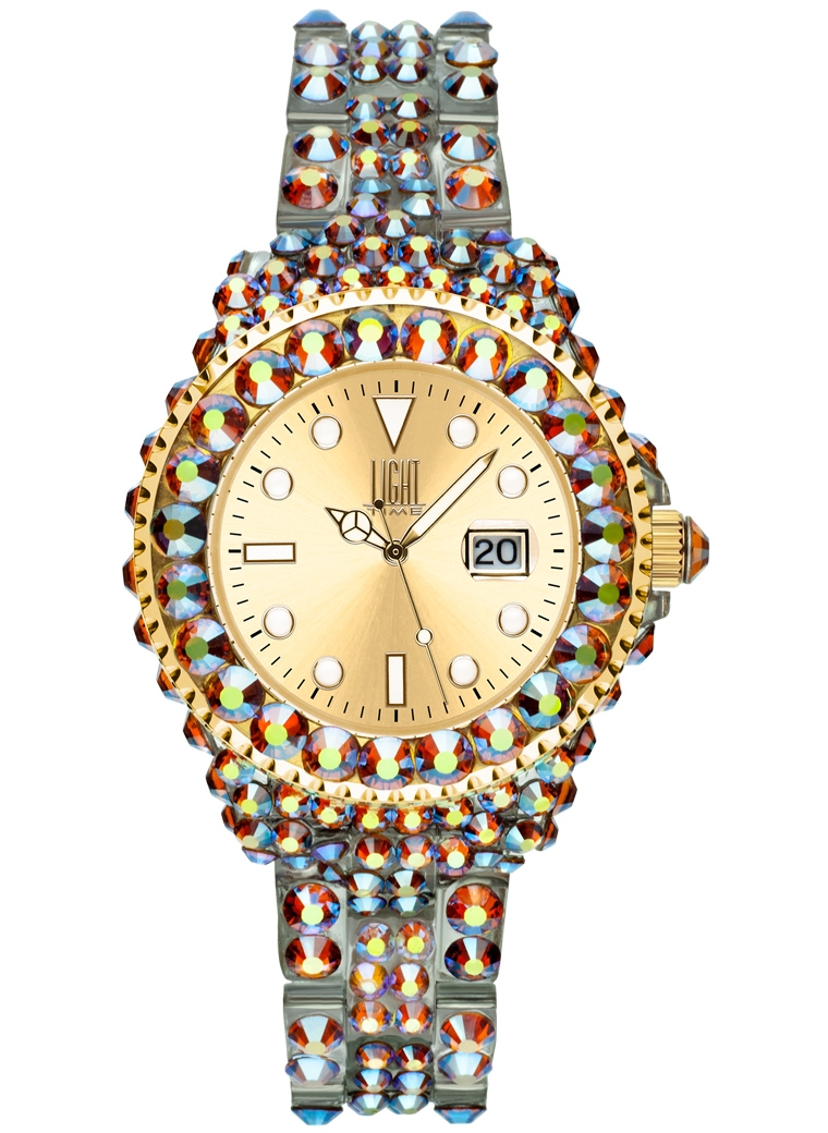 Authentic LIGHT TIME MEDITERRANEO Mineral Sophisticated High-end watch - Women LIGHT TIME - 3 ATM - Lacantus Store