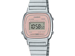 Authentic CASIO VINTAGE MINI Steel Antique Pink Official Box Designer High-end watch