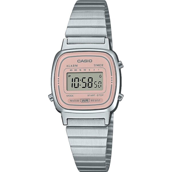 Authentic CASIO VINTAGE MINI Steel Antique Pink Official Box Designer High-end watch - Women CASIO - 25 mm - Lacantus Store