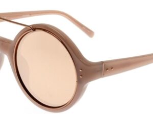 Authentic LINDA FARROW SUNGLASSES High-end Eyewear  – LINDA FARROW LINDA FARROW 376 DUSKY ROSE GOLD