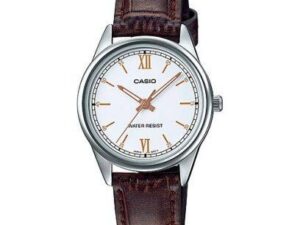 Authentic CASIO COLLECTION Leather Strap Exclusive High-end watch