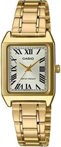 Authentic CASIO COLLECTION LADY SQUARE Metal Alloy Only Time Premium High-end watch - Women CASIO - 31 x 22 mm - Lacantus Store