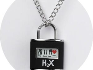 AUTHENTIC H2X IN LOVE Anniversary Data Alarm Stainless Steel Sophisticated Watch