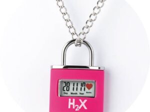 AUTHENTIC H2X IN LOVE Anniversary Data Alarm Stainless Steel Premium Watch