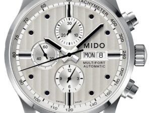 AUTHENTIC MIDO MULTIFORT CHRONO High-End Leather Strap Luxurious Luxury watch