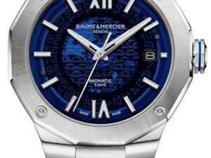 AUTHENTIC BAUME&MERCIER BAUME&MERCIER RIVIERA High-End SS Bracelet Luxurious Luxury watch