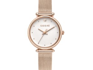 Authentic OUI & ME Women 32 mm Stainless Steel Quartz Designer Wristwatch  – OUI&ME