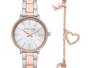 AUTHENTIC MICHAEL KORS PYPER Special Pack + Bracelet Mineral Premium Watch