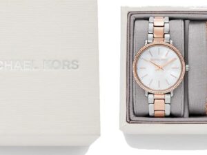 AUTHENTIC MICHAEL KORS PYPER Special Pack + Bracelet Mineral Premium Watch