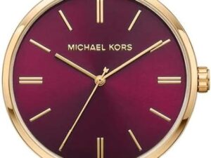 AUTHENTIC MICHAEL KORS ADDYSON Leather Strap Premium Watch