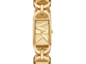 Authentic MICHAEL KORS Women 30 mm SS IP Gold Quartz Elegant Wristwatch  – MICHAEL KORS