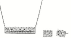 AUTHENTIC MICHAEL KORS JEWELS PREMIUM COLLECTION – Special Pack + Earrings Women Exclusive Bijoux