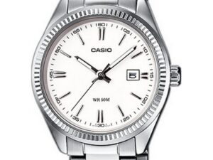 Authentic CASIO COLLECTION DATE WHITE Men Sophisticated High-end watch