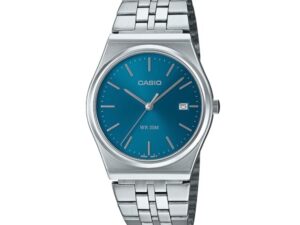 Authentic CASIO COLLECTION DATE PETROL BLUE Quartz Sophisticated High-end watch