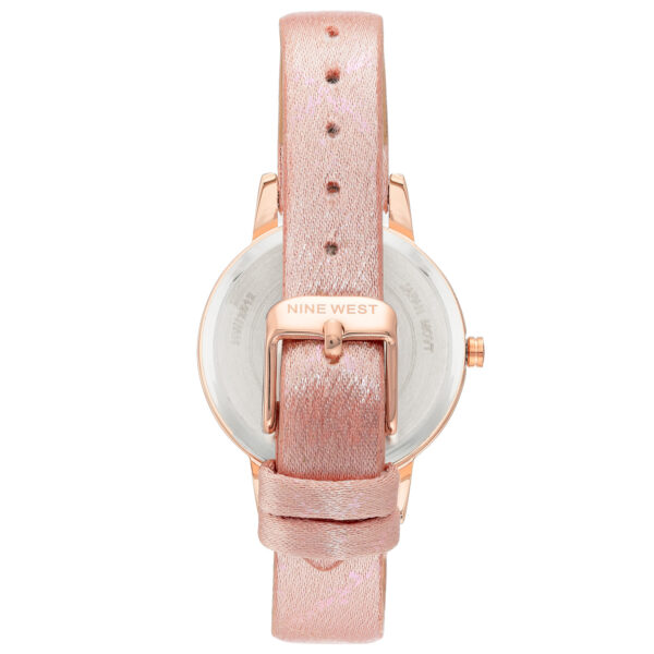 Authentic NINE WEST Women SS IP Rose Gold Quartz Designer Watch  - NINE WEST - Image 3