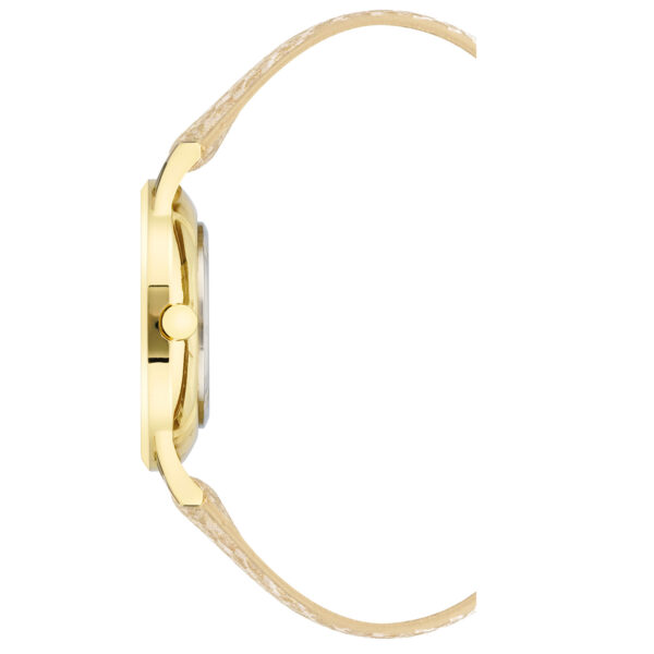 Authentic NINE WEST Women SS IP Gold Quartz Designer Watch  - NINE WEST - Image 2