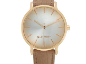 AUTHENTIC NINE WEST SS IP Gold Elegant Watch