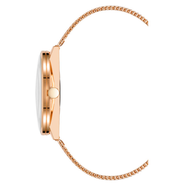 Authentic NINE WEST Women SS IP Rose Gold Quartz Designer Watch  - NINE WEST - Image 3