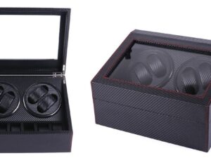 AUTHENTIC WATCH-WINDER Watch Winder watches /Carica Orologio (36 x 29,5 25,5 cm) Battery Elegant accessories